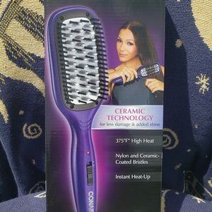 Straightening brush